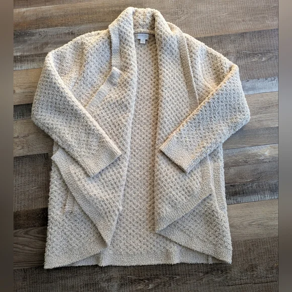 Barefoot Dreams Cozy Cardigan, Women's Large - Picture 3 of 5